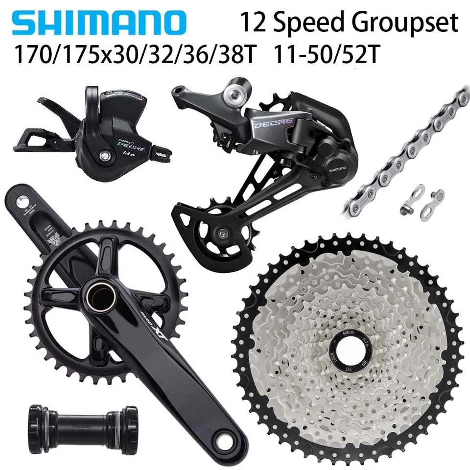 Shimano Deore M6100 12速セット11-50T New SHIMANO Deore M6100 1x12
