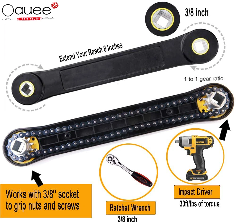 Universal Extension Wrench Automotive DIY 3/8"Tools for Car Vehicle Auto Replacement Parts Hand