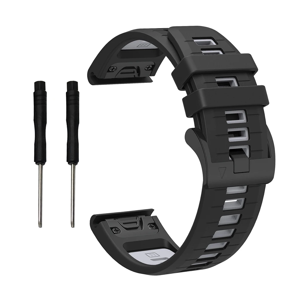 Premium Silicone Watch Strap - QuickFit Release, Multi-Size Options