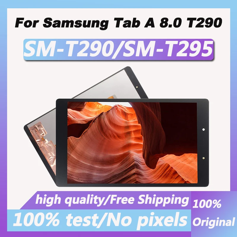 Samsung Tab için orijinal LCD bir 8.0 2019 SM T290 SM T295 T290 T295