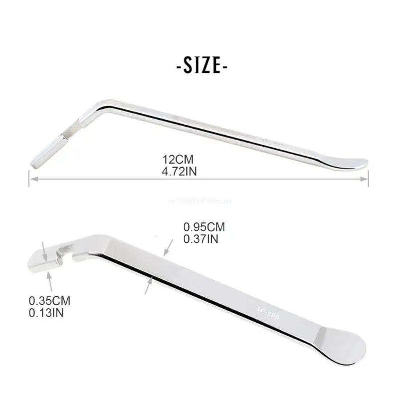 3PCS 내마모성 타이어 레버 헤비 듀티 구조 타이어 리무버 스푼 도구 키트 Dropship