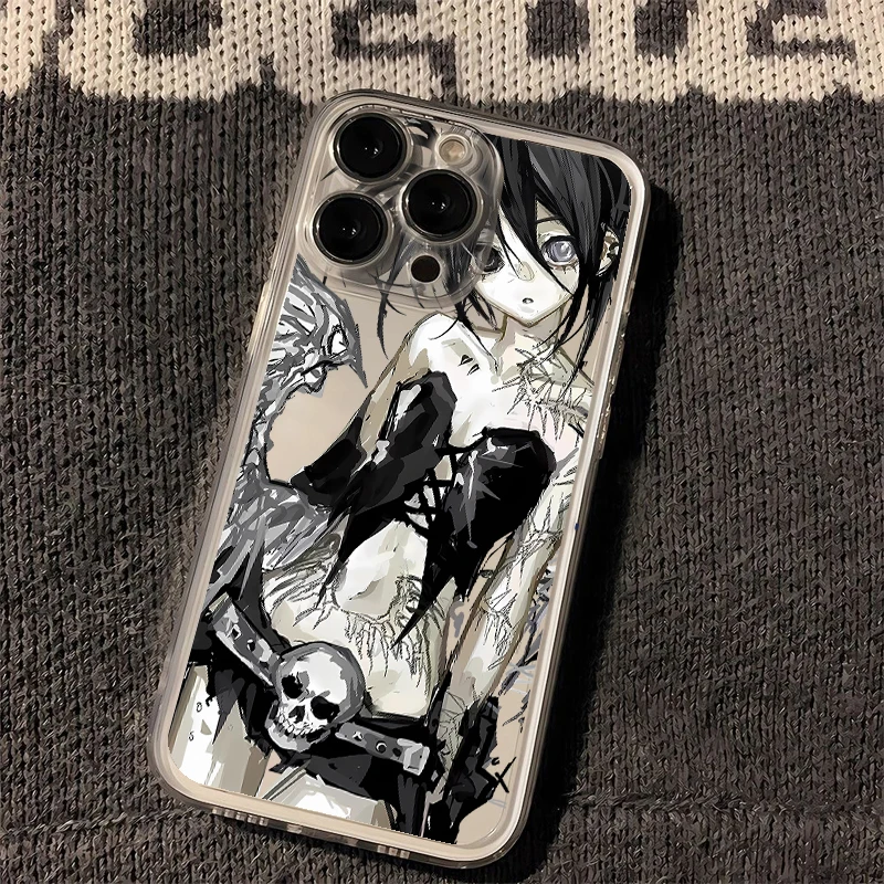Trendy Y2K Girl Clear Soft TPU Phone Case