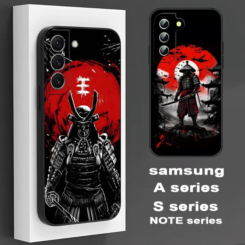 Japan Samurai Red Sun Tree Art Phone Case 2023 Nuovo Per Samsung S23 Ultra S9 Plus S10 S20 S21 Fe S30 S22 Pro S30 Note10 Note20