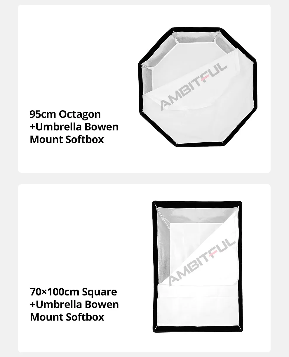 Bowens Mount Octagon Rectangle Softbox Spare Diffuser Cloth for 80cm 95cm 120cm