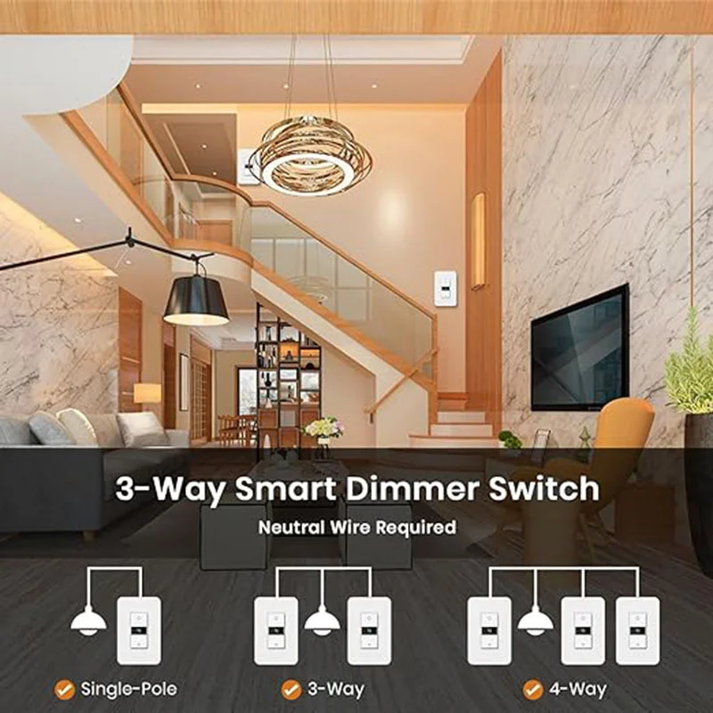 tuya wifi smart dimmer touch switch interruptor 05