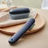 Soft Bristle Shoe Brush Cleaning Shoes Care Brushes Brush Ergonomics Grip Brush Long Handle Multifunctional Soft Bristle Brush 2