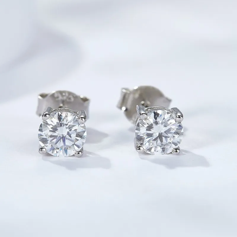 ȷο Ŭ 1.0ct 6.5mm D ÷ ̻糪Ʈ Ͱ    ̾Ƹ  ͵    