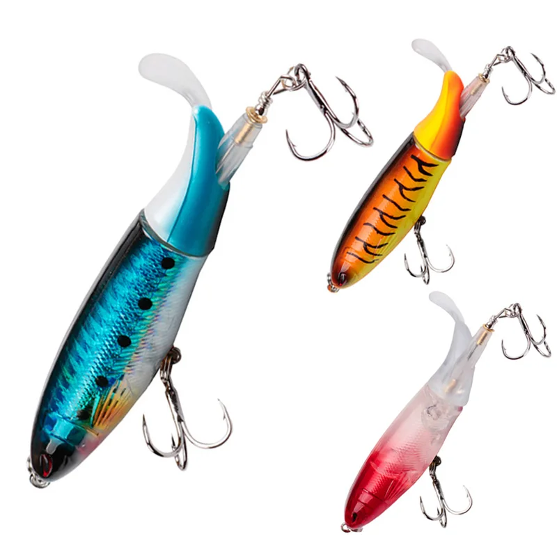 

Artificial imitat bait with fishhooks Propeller tail Hard baits Floating water VIB freshwater fishing tools 11 colors