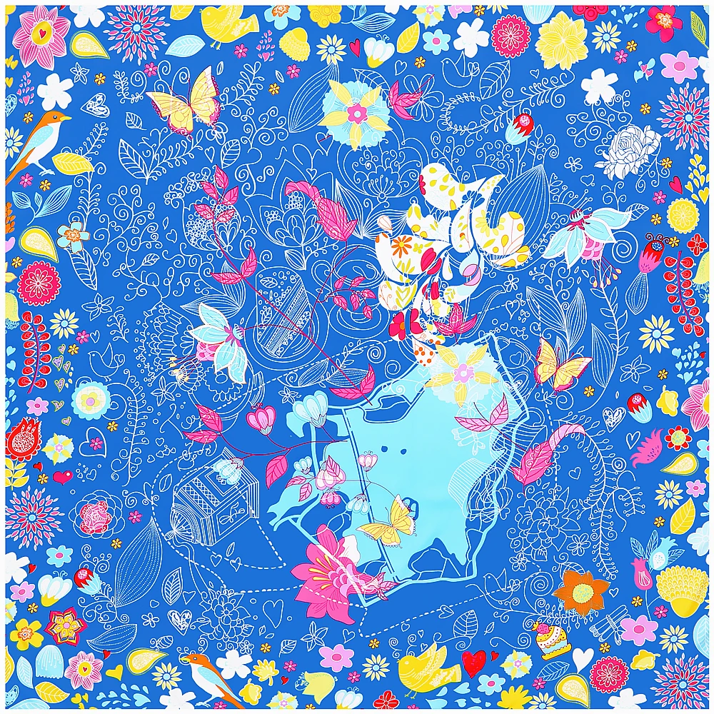 

2023 роскошный бренд 100% саржевый шелковый шарф разноцветный квадратный шарф новый дизайн женский шейный платок