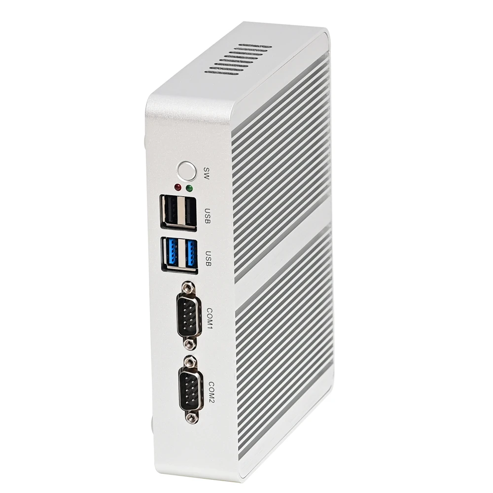 Mini PC Windows 11 CPU Intel Celeron J4105 Quad-Core 8G RAM 512GB SSD Computer Desktop Gamer 2*LAN 2*COM HDMI VGA  TV BOX HTPC