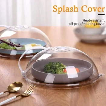 New Home Multi-function Reusable Airtight Food Cover Anti Food Sputtering Professional Microwave Cover with Steam Vents 2