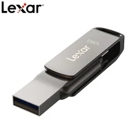 Lexar D400 USB Flash Drive USB 3.1 Type C/A Memory Stick Dual Slot USB Flash Drive 32GB 64GB 128GB 256G For Mobile Phone Compute 1