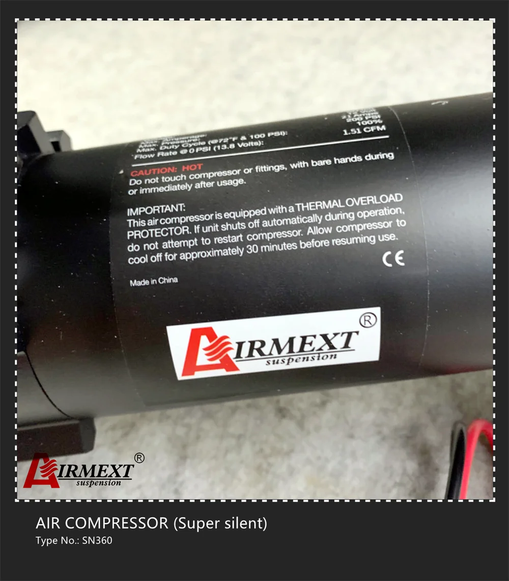 Airmext SN360/スーパーサイレント空気ポンプ空気圧縮機