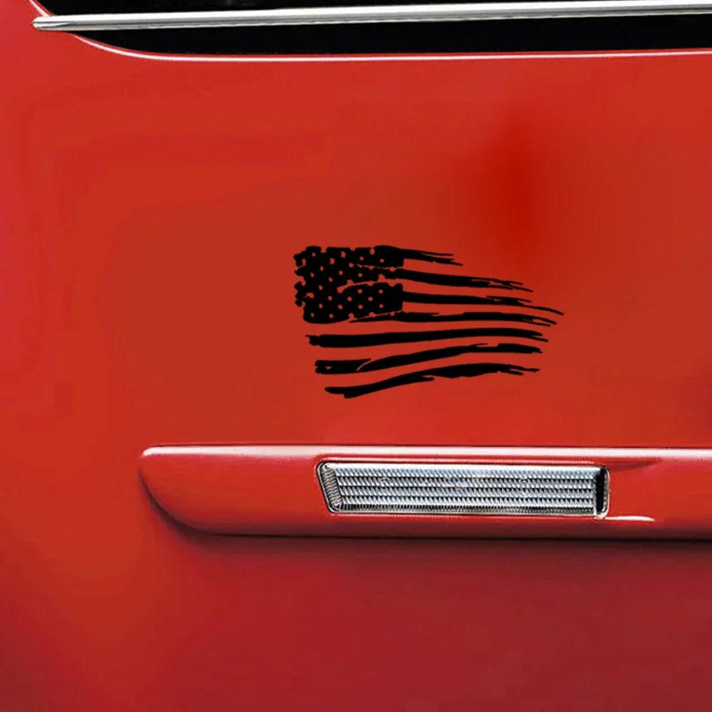 USA Bandiera americana Adesivi per auto Styling Paraurti Finestra Specchietto retrovisore Auto Racing Tuning Adesivo Decalcomania in vinile Accessori auto - Image 3