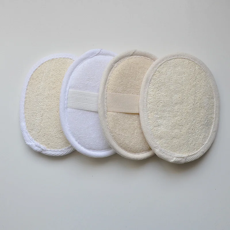 Natural Loofah Body Scrubber Bath Exfoliating Sponge Soft Shower Brushes Clearner Pad Exfoliator Shower Puff Body Skin Care Tool 5