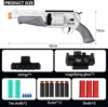 2024 Revolver Shell Throwing Airsoft Rifle Toy Gun Foam Blaster Enhanced Outdoor CS Soft Bullet Toy Kids Birthday Gift  for Boy 6