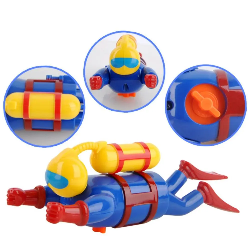Bath Toy Water Spray Playing Submarine Toys Submarine Spring Submarine Wind Up Toy Lightweight Portable Bath Shower Toys Summer