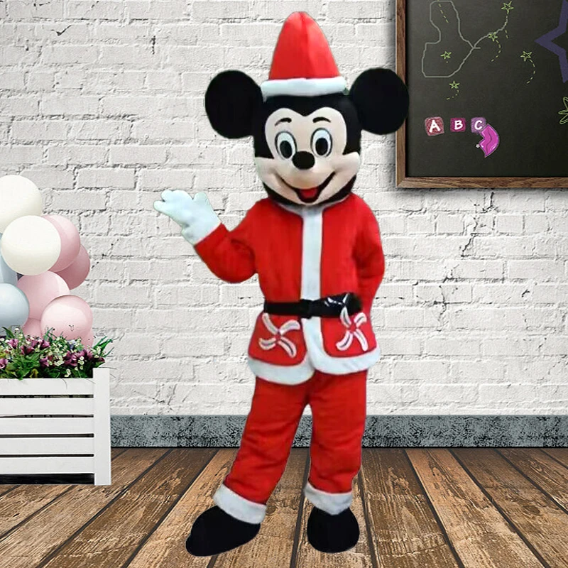 thumbnail image 1 of Disfraz de personaje de dibujos animados de Mickey Minnie Mouse de Disney MINISO, disfraz de mascota Stitch, accesorios para fiesta de Navidad, disfraces publicitarios, 1 of 5