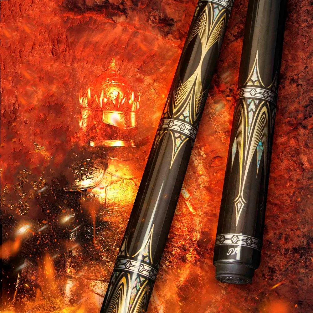 JFlowersJF2026GoldOroAmericanStyleBilliardPoolCueStick12