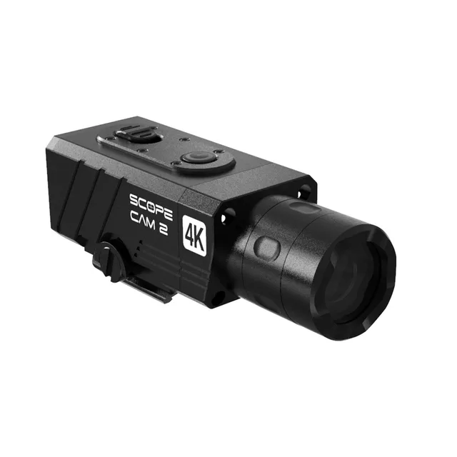 RunCam Scope Cam 2 4K Airsoft Camera Digital Zoom Customized Crosshairs IP64 Paintball WaterProof APP 1400mAh 128G Scopecam 4