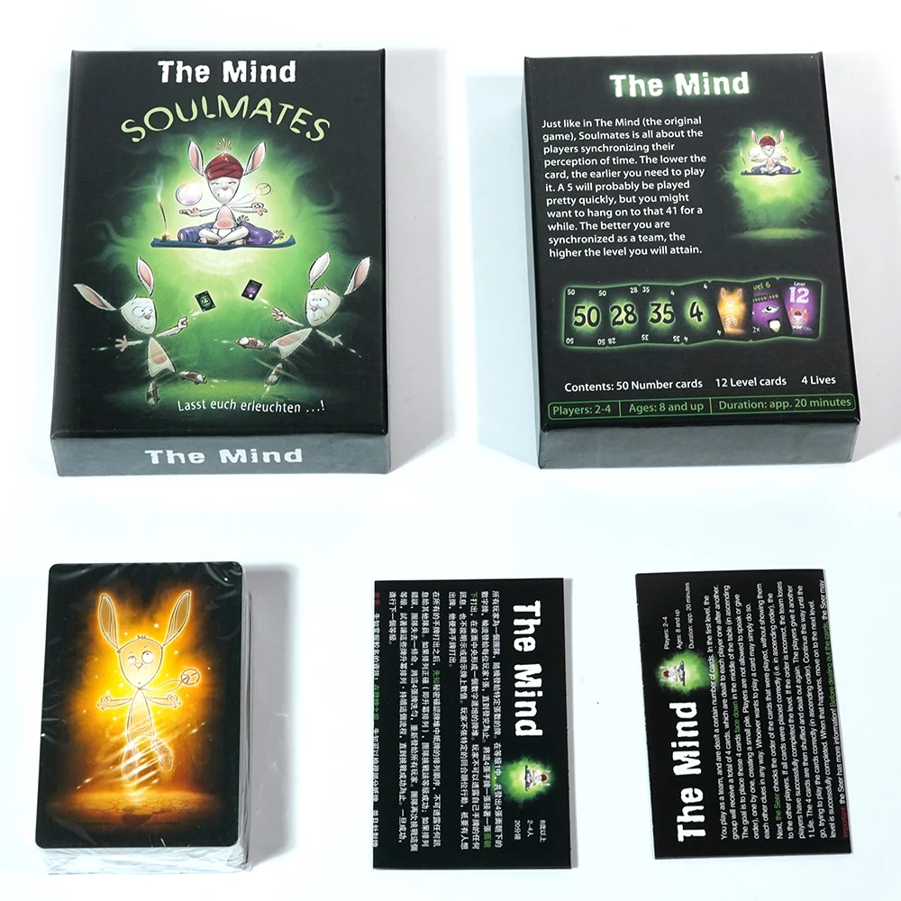 The Mind Soulmates Family Friendly Board Games Game Night Card Games 6