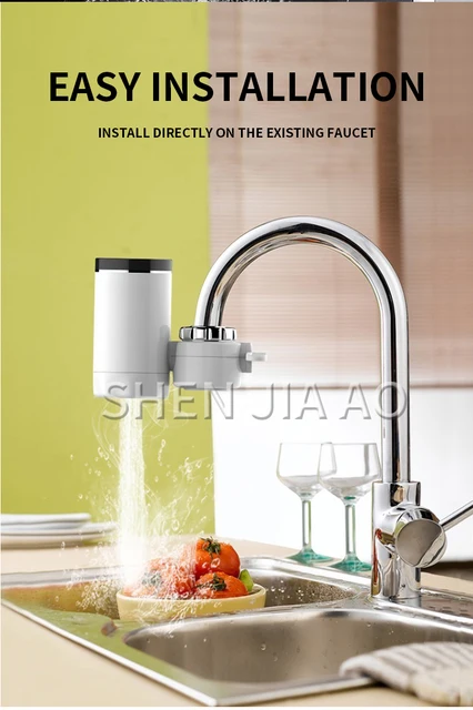 Robinet chauffe-eau électrique instantané sans réservoir, pour la cuisine,  puissance 3000W - AliExpress