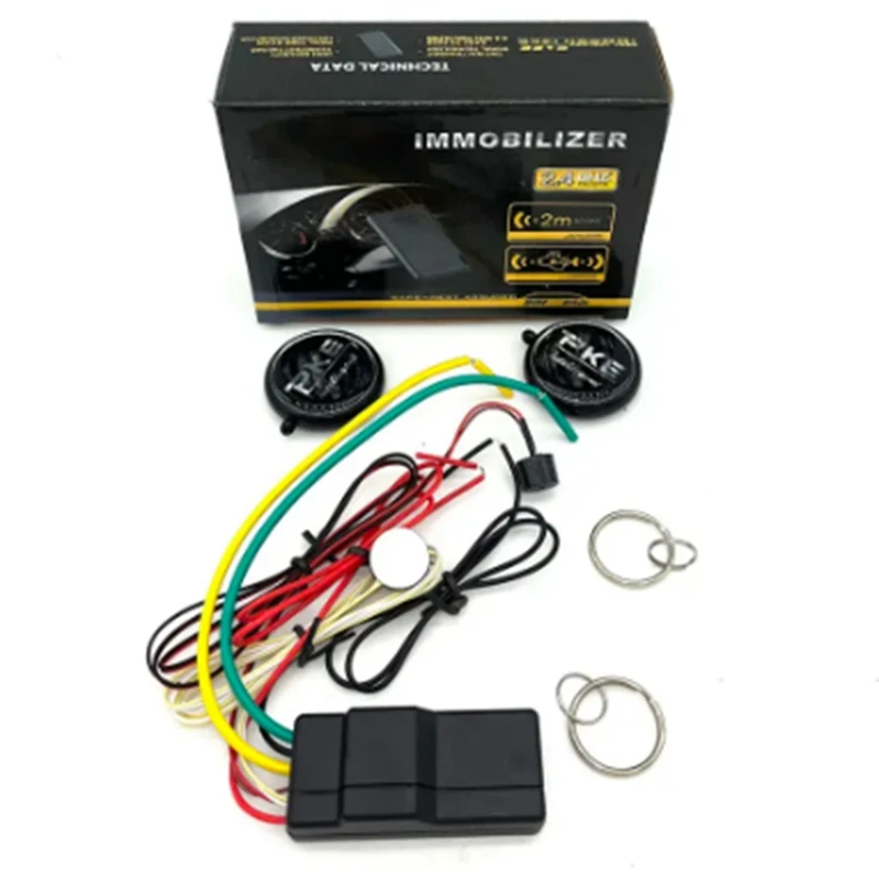 2.4G Rfid Immobilisator Draadloos Motorslot Auto Alarm Anti-Kaping Circuit Afgesneden Auto Unlock Apparaat Gemakkelijk Te Gebruiken