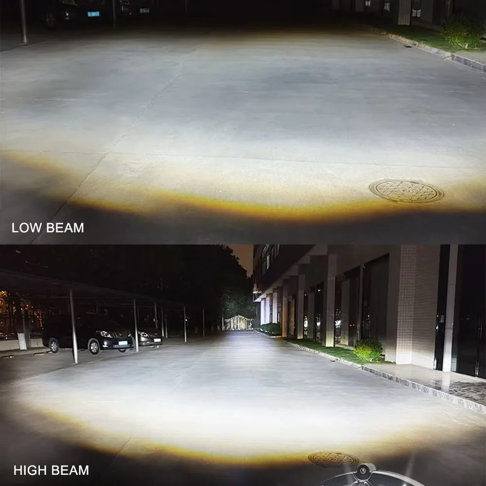 LED 작업등 드라이빙 스팟 라이트 4x4 오프로드 지프 트랙터 트럭 자동차 7인치 원형 라이트 바 헤드라이트 LED 엔젤 아이 12V 24V