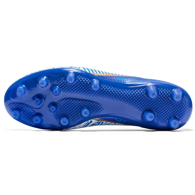 Soccer Shoes Men Football Boots Shoes Futsal Soccer Cleats Teenager Ankle High Tops Kids Indoor Training Sneakers