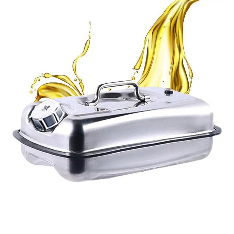 Spill Proof Fuel Container Vehicle Gasoline Carrying Tank Thickened Safe Carrying Fuel Tank Accessories 3/5L for the Car