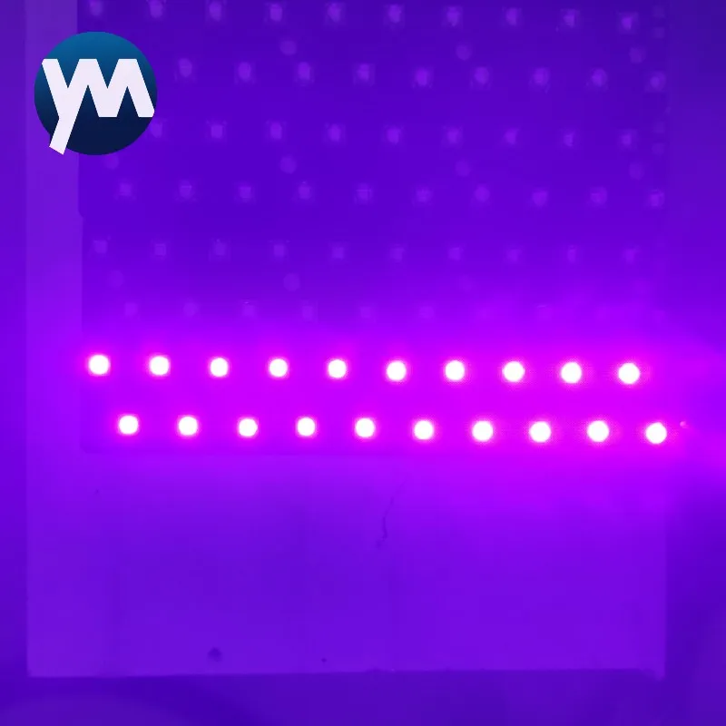 3535 Gel Lamp 60 Watts 365nm 385nm 395nm 405nm LED UV Lamp For Printers uv curing lamp