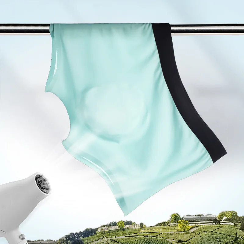 

Men Sexy Underwear Seamless Transparent Male Ice Silk Boxer for Men Boxers Cotton Mens Boxer Brief Breathable Men's Panties 2021