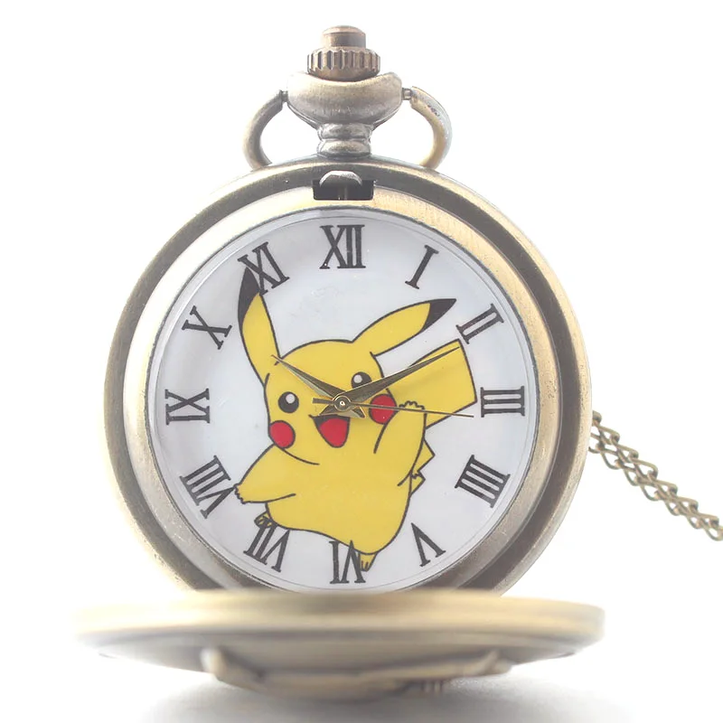 Montre a gousset Pokemon Pikachu