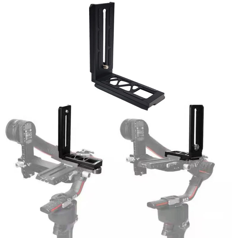 

L-Shape Bracket Vertical Video Shooting DSLR Fotografica for DJI Ronin RSC2 RS2 RS3 RS 3mini RS 3pro Handheld Gimbal Stabilizers