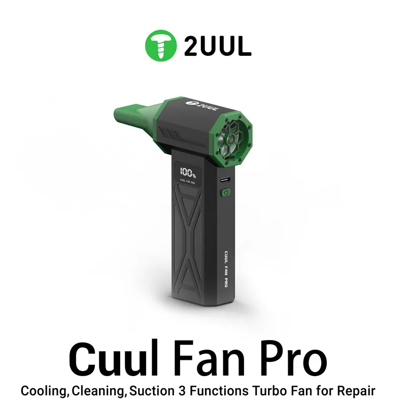 2UUL DA97 DA970 130000rpm 쿨 팬 프로 전기 에어 더스터 (휴대폰 유지보수, 빠른 냉각, 속건, 청소 도구)