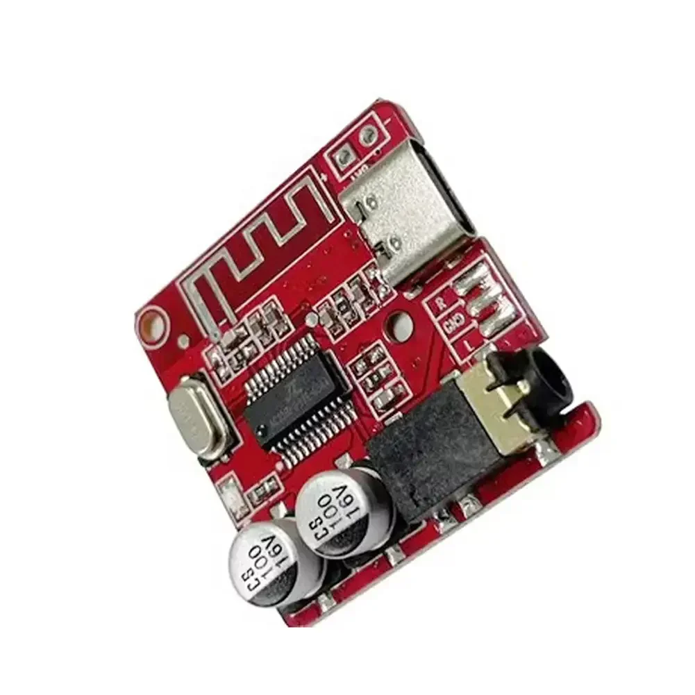 Premium Wireless Stereo Music Receiver Module with Bluetooth Decoder and Protective Case