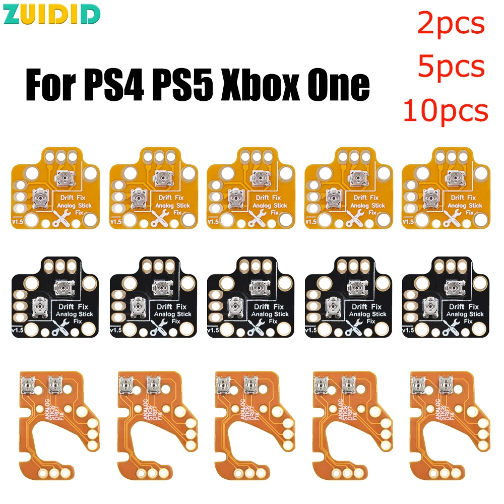 2-10 Pz Universale Gamepad Joystick Drift Repair Board Controller Analogico Thumb Stick Drift Fix Mod Per Ps4 Ps5 Xbox One Board