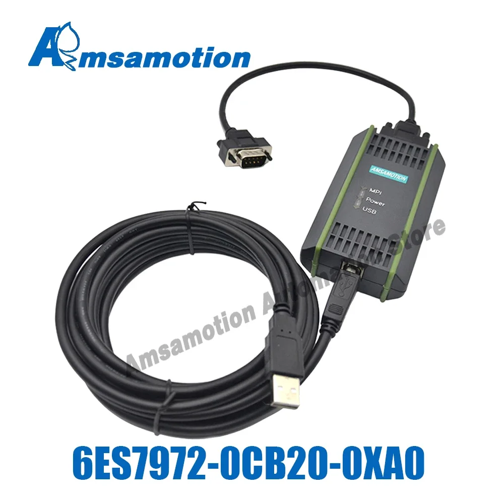 Cavo Di Programmazione Plc 6Es7972-0Cb20-0Xa0 Per Siemens S7-200/300/400 Usb-Mpi Adattatore Mpi/Ppi Isolato