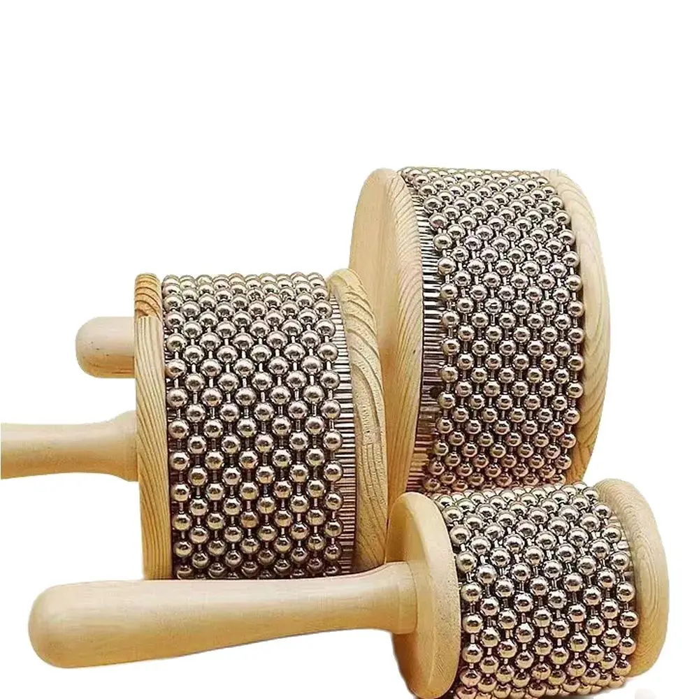 Cabasa Wooden Material Orff Instrument Music Toys Children Pop Hand Shaker Percussion Toys Kid Early Education Birthday Gifts