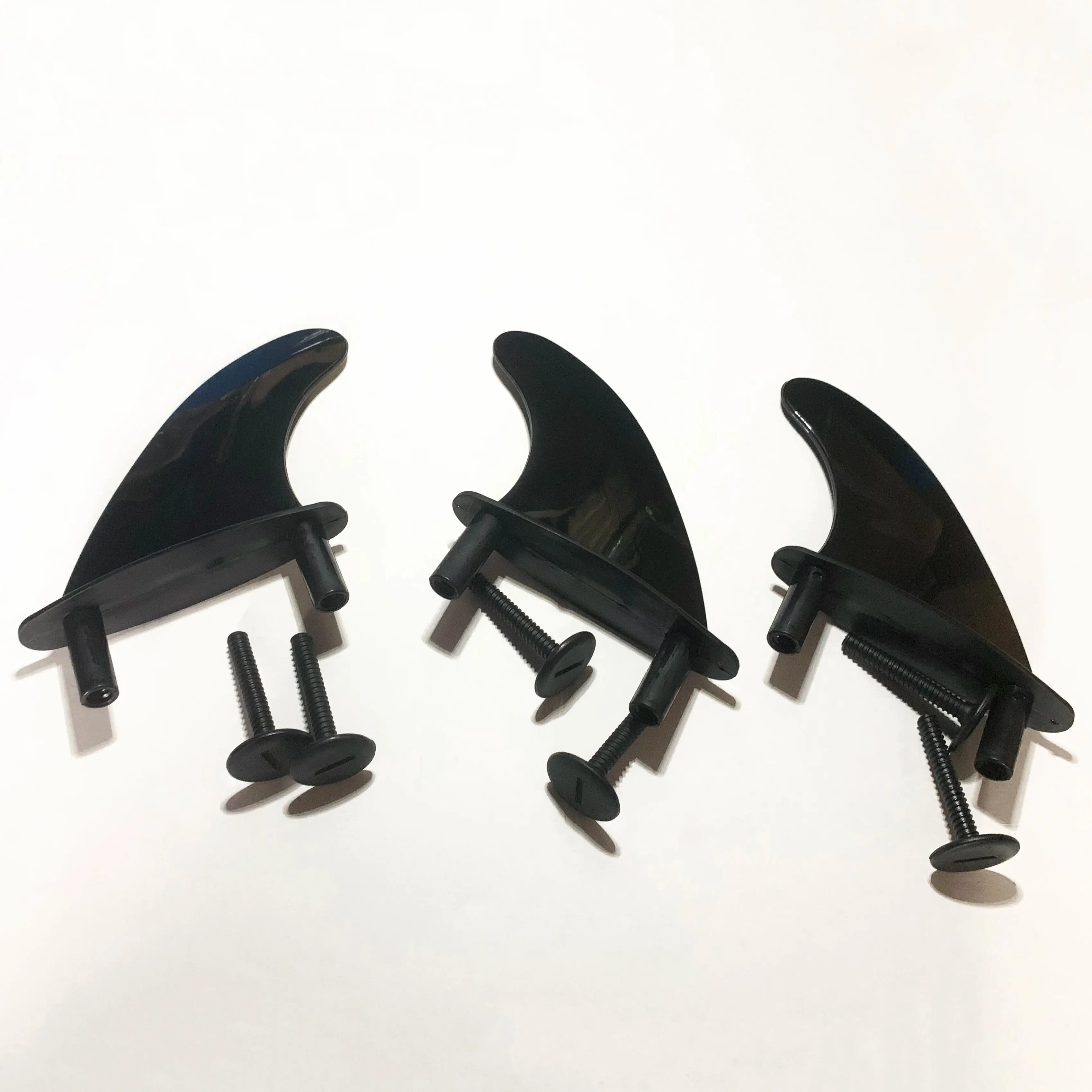 3PCS 4.5 Inch Plastic Softboard Fin Surf Tail Fin Set G5 Size for Soft ...