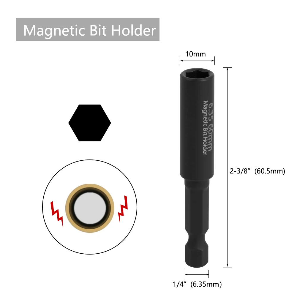 Lavie 150 sechs kant griff starkes magnet isches s2 material ph2 x 25mm schrauben dreher bit set ph2b ph2abkt6b – Detail 9