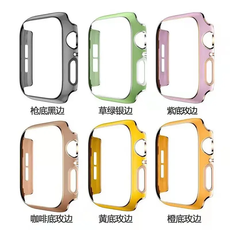 

Защитный чехол для часов Apple Watch 8 7 41 мм 45 мм 40 мм 44 мм 49 мм, чехол с полным покрытием для iWatch Series 7 6 5 4 3 SE, мягкие чехлы