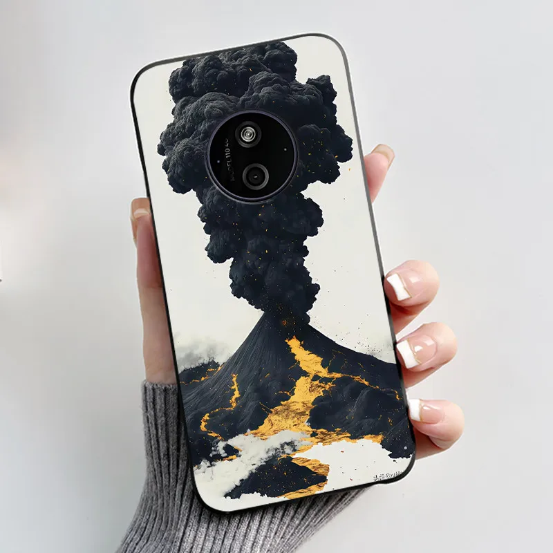 Aesthetic Luxury Soft Silicone Black Matte Phone Case Cover - Cute and Cool Design