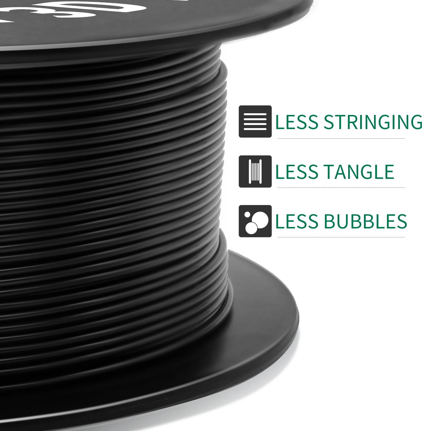 Geeetech Petg 1kg 1.75 mm Filamento 3d Impressão Fio de Embalagem a Vácuo Armazéns Locais Plástico Colorido para a Maioria da Impressora Fdm 3d - Imagem 2
