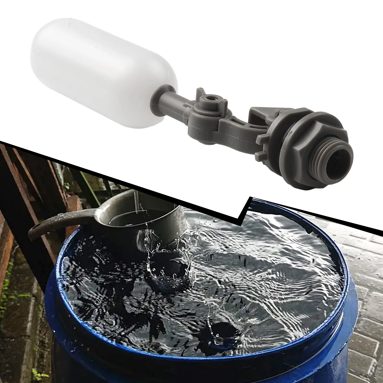 Wasserschwimmer Kugelhahn 1/2 Zoll - Automatische Befüllung Für Teich & Wassertank