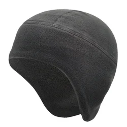 Thermal Winter Sports Hat - Soft Stretch Fitness Cap with Warm Ear Coverage (Dark grey)