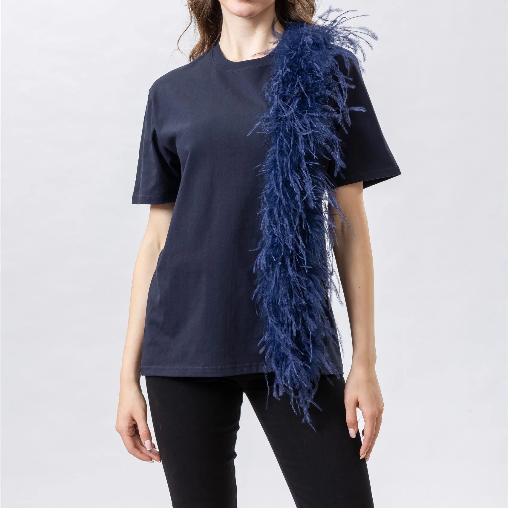 Batman Tas T-Shirt Donna Oversize Con Scollo A V E Maniche A Pipistrello – Comoda E Moderna Maglietta Larga Viscosa - Foto 5