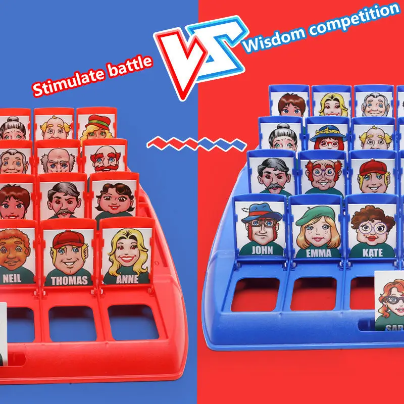 Guess Who I Am Board Game Toy Logical Reasoning Children's Parent-child Friend Interaction Game Puzzle Toys for Boy Girl Gifts 3
