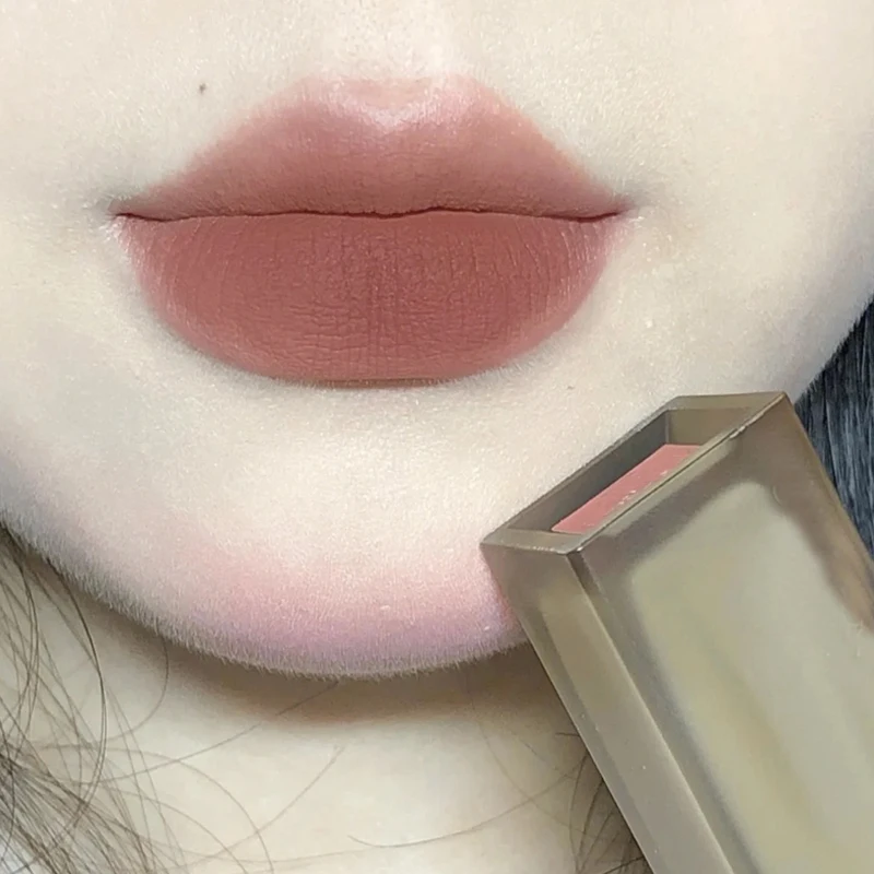

8 Colors Velvet Matte Liquid Lipstick Waterproof Nude Brown Lip Gloss Long Lasting Non-stick Cup Women Lip Tint Makeup Cosmetic