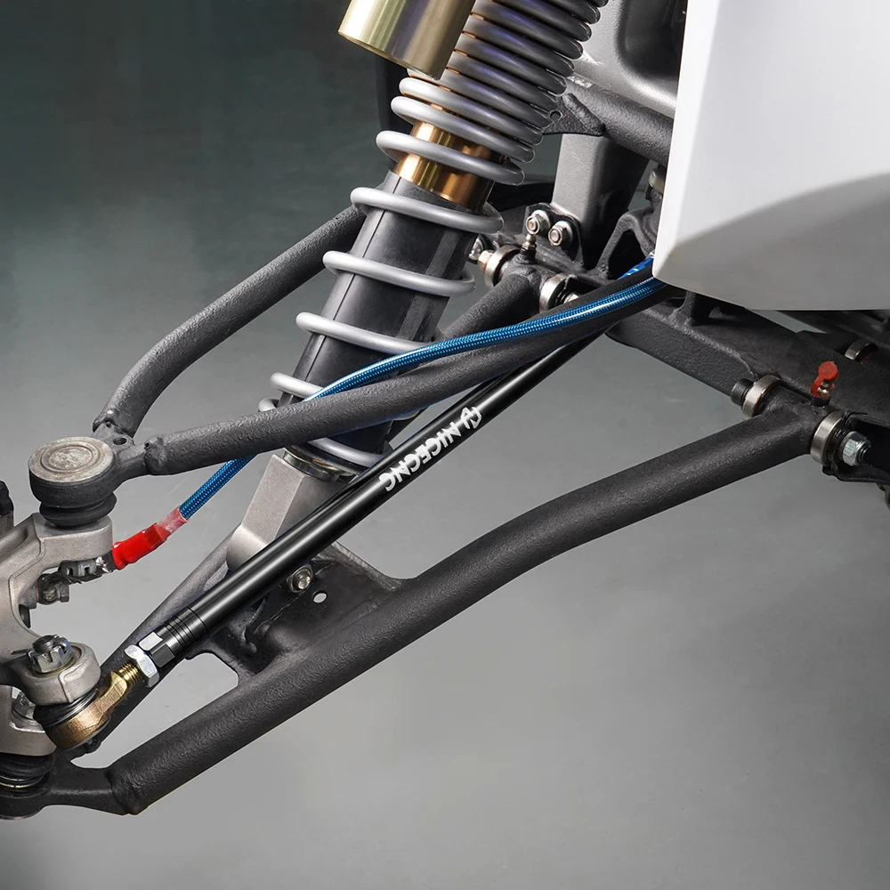 ATV Tie Rod Ends Ball Joints Tie Rod For YAMAHA YFZ450R YFZ 450R 2009-2022 2021 6061-T6 Aluminum Alloy Blue Black Red - - Racext 8